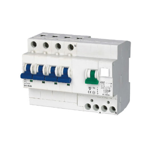 RCBO RCCB with Overcurrent Protection Ekl5-63