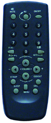ABS Case Remote Control for TV (RC-210)
